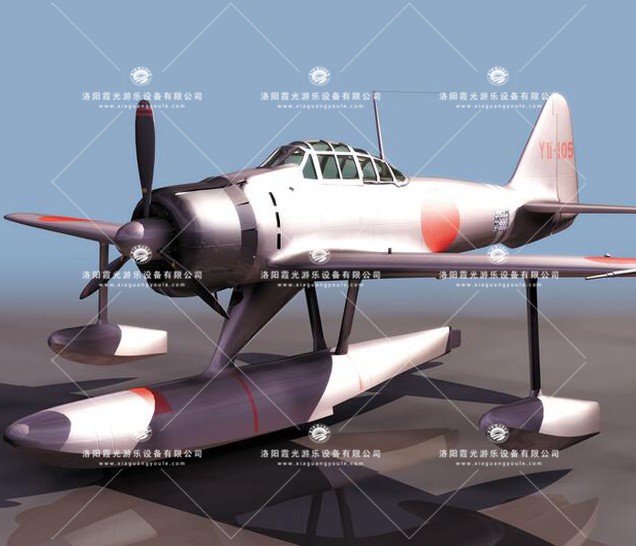 三河3D模型飞机_